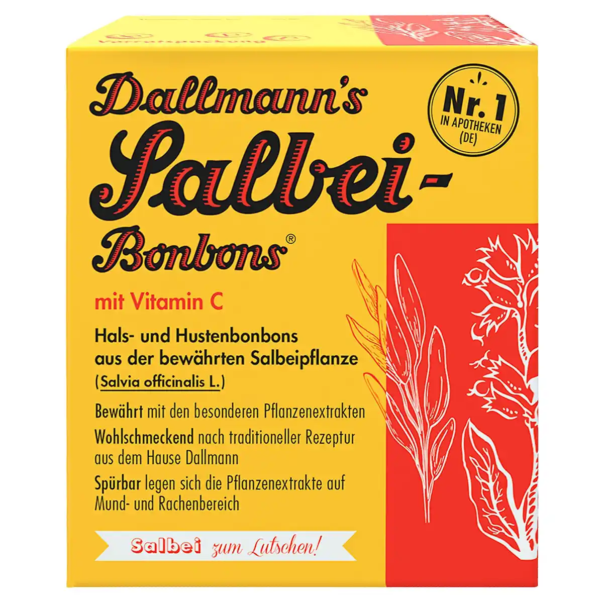 Bild 1 von DALLMANN'S Salbei Bonbons 111 g