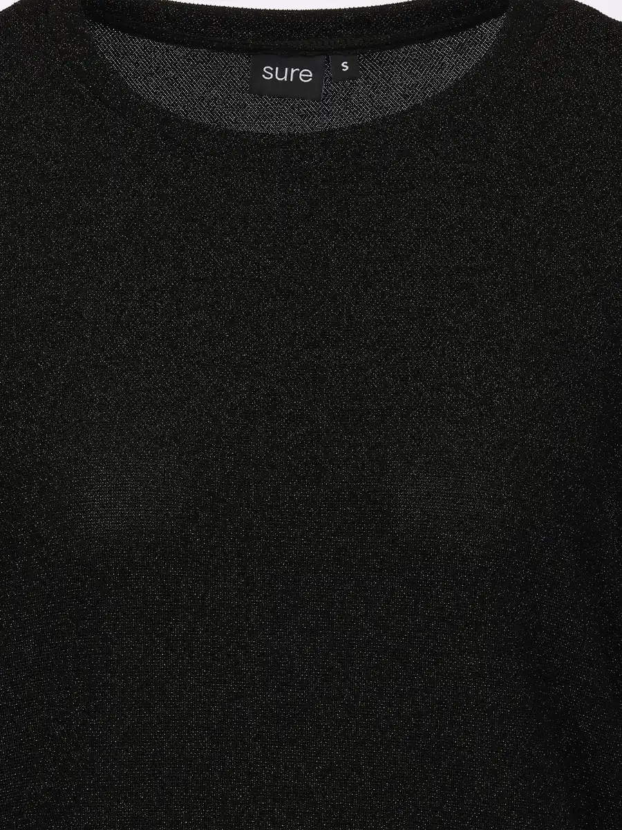 Bild 3 von Damen T-Shirt mit Lurex Schwarz