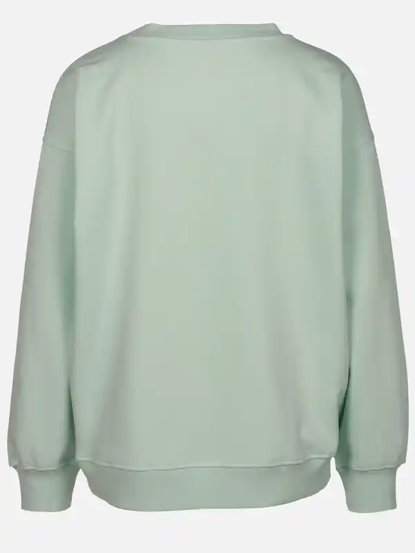 Bild 2 von Damen Sweatshirt mit Stickerei Türkis