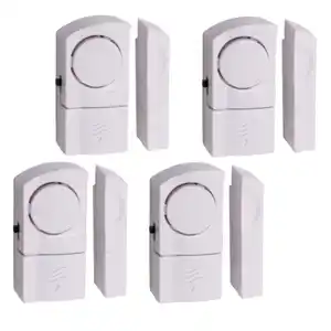 Tür- und Fensteralarm 4-teilig mit 90 dB und Magnetsensor