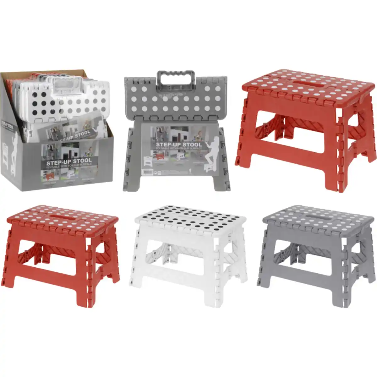 Bild 1 von Klapphocker 1-stufig mit 100 kg Belastbarkeit