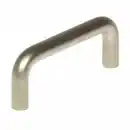 Bild 1 von Möbelgriff 7,4cm mattsatin Möbeltürgriff Schubladengriff Bogengriff Möbelgriffe