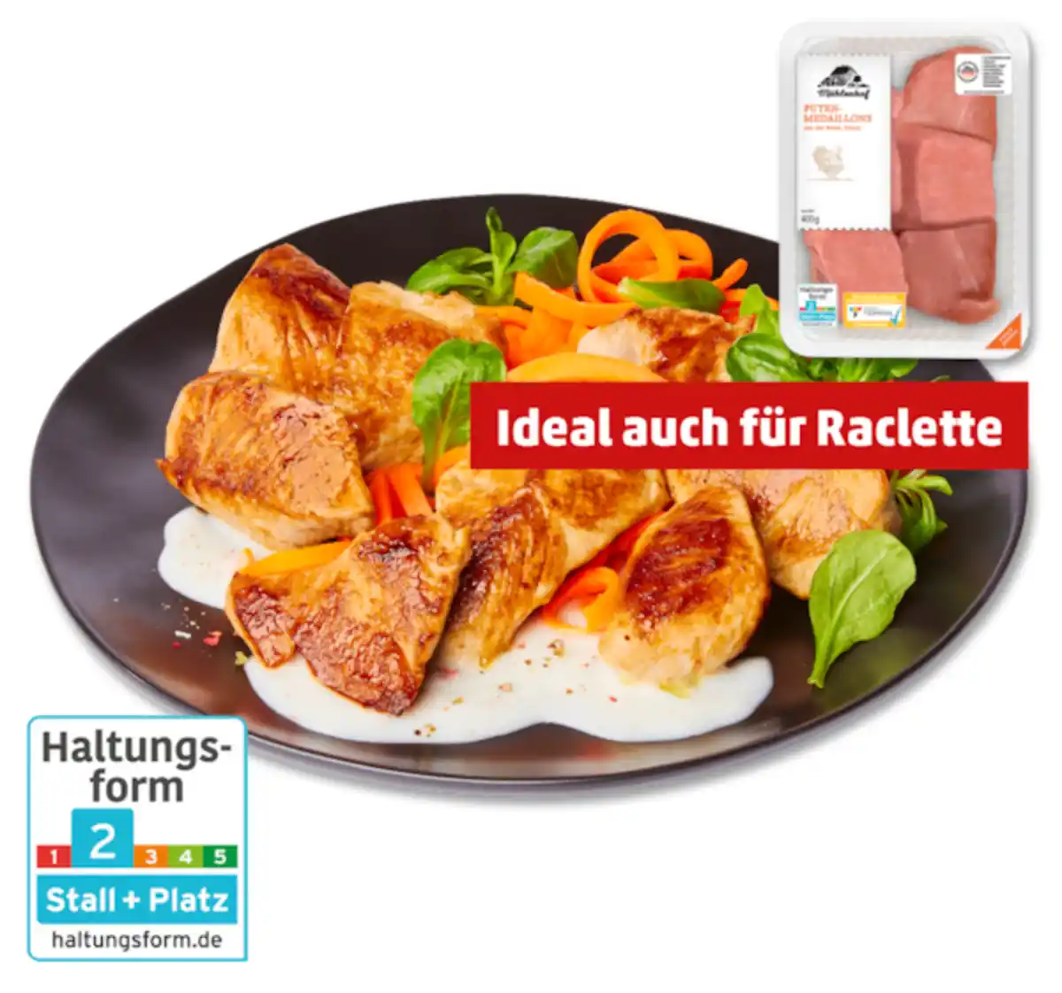 Bild 1 von MÜHLENHOF Frische Puten-Medaillons