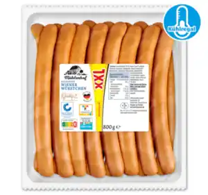 MÜHLENHOF Delikatess Wiener Würstchen XXL