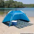 Bild 1 von Strandmuschel mit Seilzugtechnik