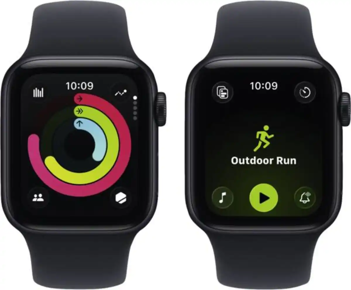 Bild 3 von Apple Watch SE 3 GPS, 40mm, Alu, Gr. M/L, mitternachtsfarbenes Spo