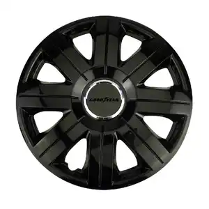 Goodyear Radkappen 13 Zoll, 4 Stück, schwarz Glanz, Flexo
