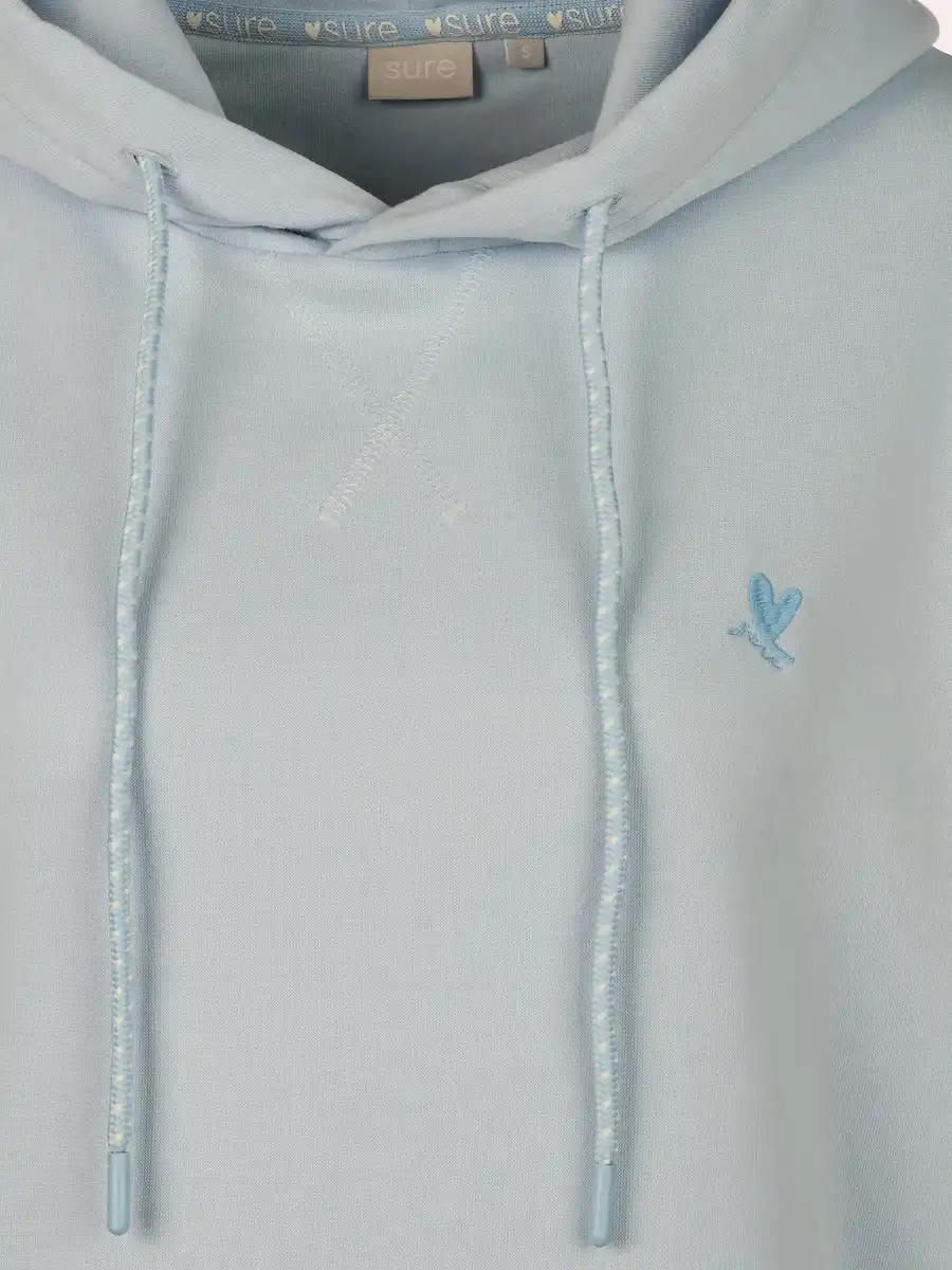 Bild 3 von Damen Sweaty mit Kapuze Blau