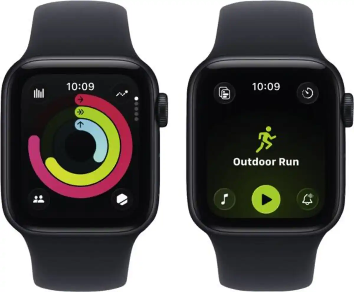 Bild 3 von Apple Watch SE 3 GPS, 40mm, Alu, Gr. S/M, mitternachtsfarbenes Spo