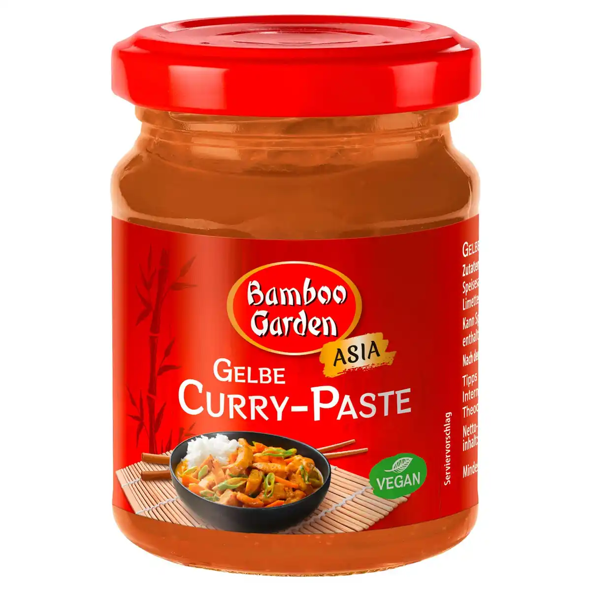 Bild 1 von BAMBOO GARDEN Currypaste gelb 125 g