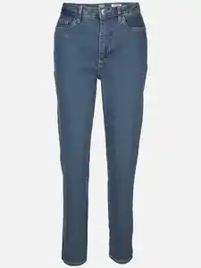 Damen Jeanshose im Tapered Fit Blau