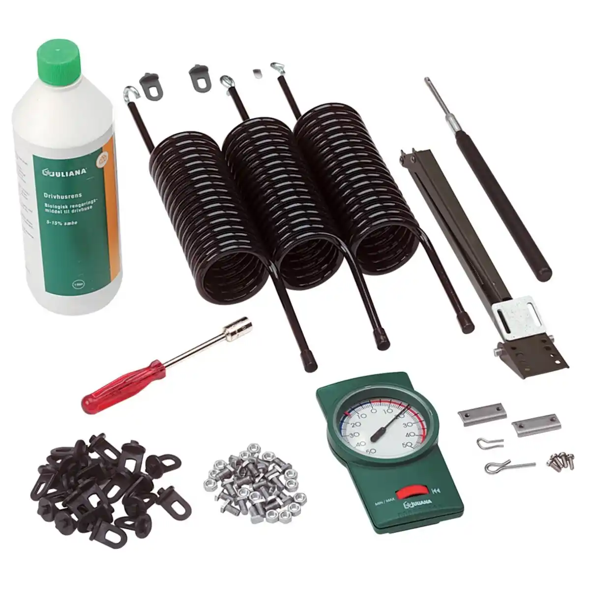 Bild 1 von Juliana Start-Mix Gewächshaus Starter-Set Stegdoppelplatten