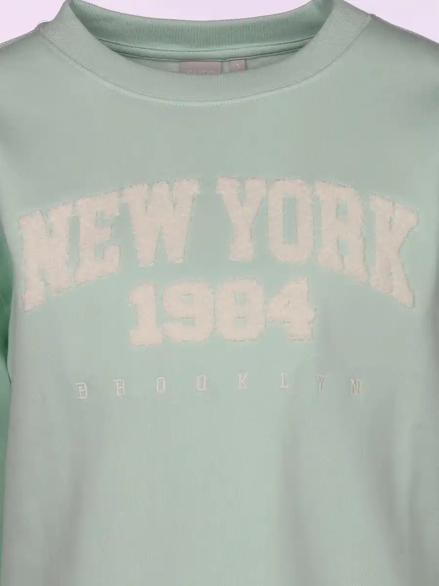 Bild 3 von Damen Sweatshirt mit Stickerei Türkis