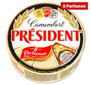 PRÉSIDENT Camembert*