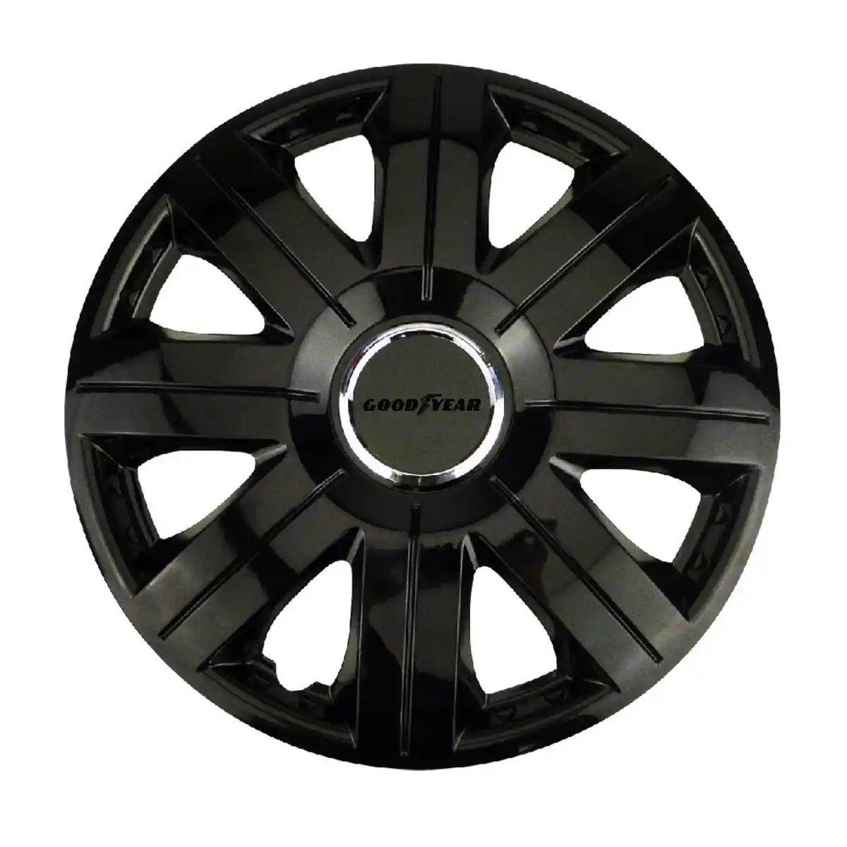 Bild 1 von Goodyear Radkappen 16 Zoll, 4 Stück, schwarz Glanz, Flexo