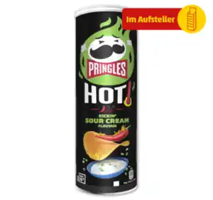 PRINGLES Hot kickin’ sour cream*