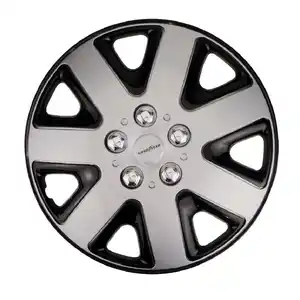 Goodyear Radkappen 13 Zoll, 4 Stück, silber/schwarz, Flexo