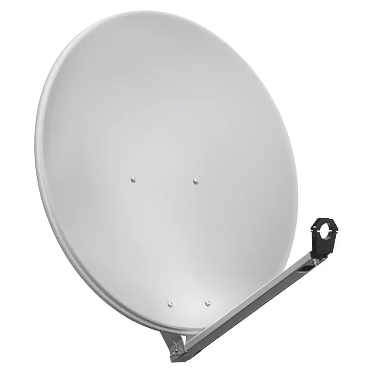Bild 1 von Satellitenspiegel 80cm Aluminum hellgrau SAT Antenne Satellitenschüssel
