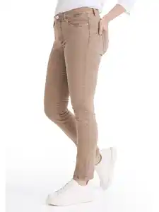 Damen Jeans "Milano" Beige