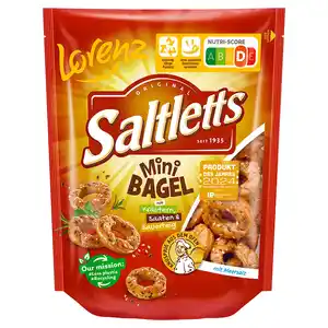 LORENZ Saltletts 150 g, Mini Bagel