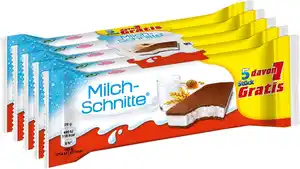 KINDER FERRERO Milchschnitte 140 g, 5er-Pack