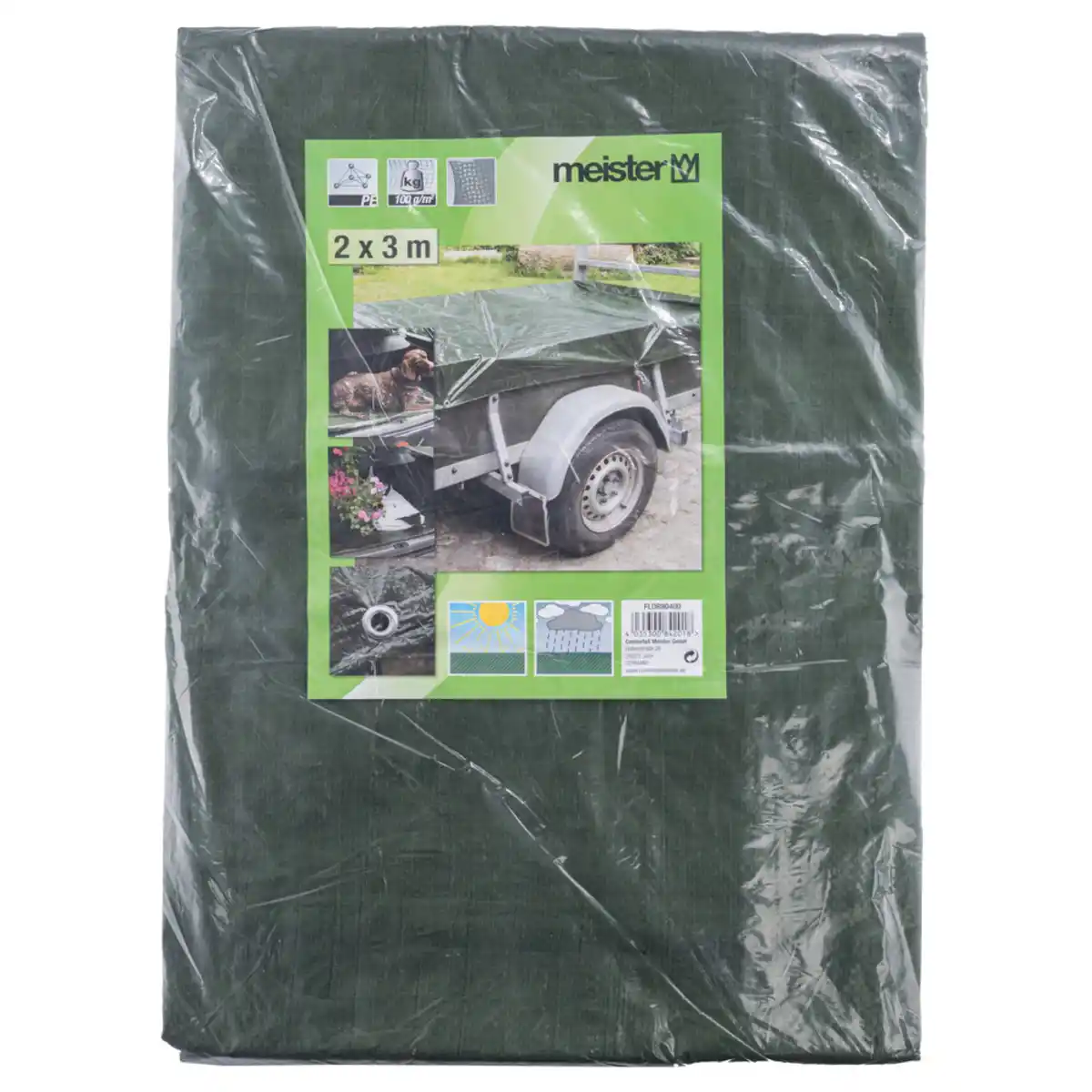 Bild 1 von Abdeckplane 2 x 3 m 100 g/m² aus Bändchengewebe