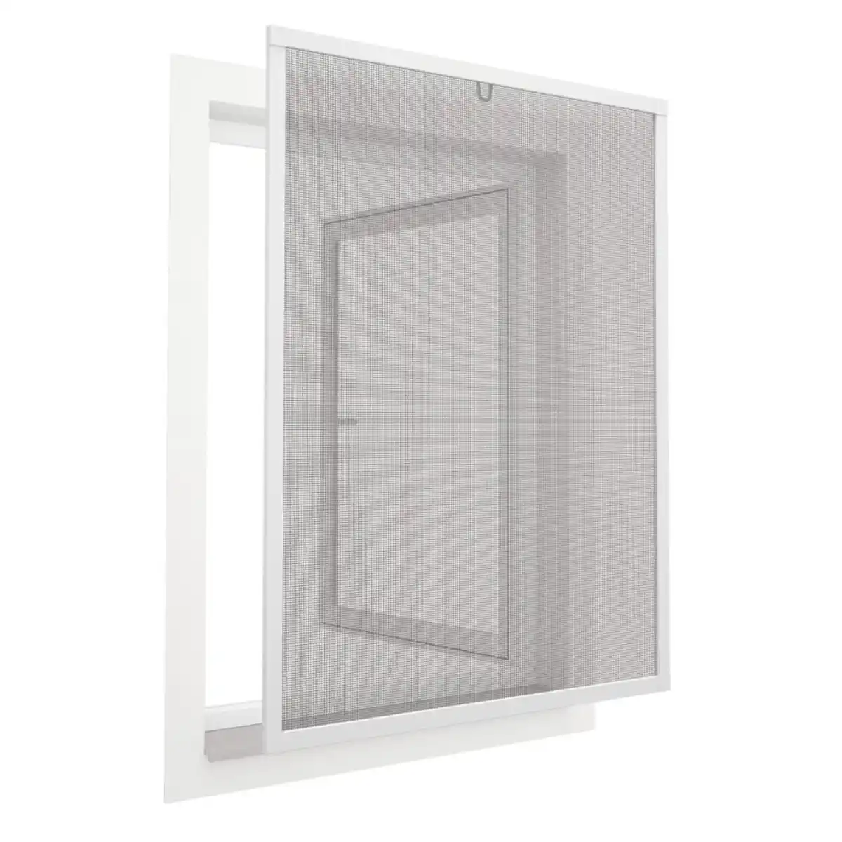 Bild 1 von Insektenschutzgitter 80 x 100 cm mit Alurahmen für Fenster in Grau