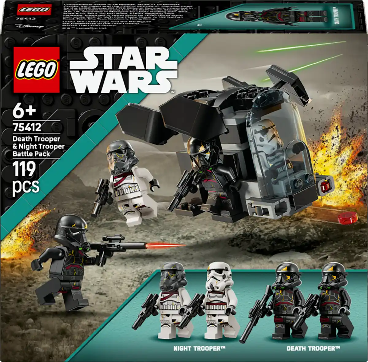 Bild 1 von LEGO STAR WARS 75412 Todestruppler & Nachttruppler Battle Pack