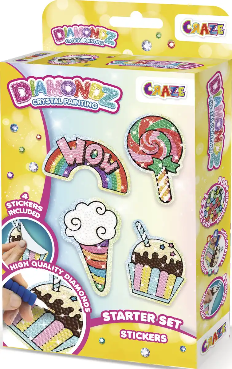 Bild 2 von CRAZE DIAMONDZ - Starter Set Stickers
