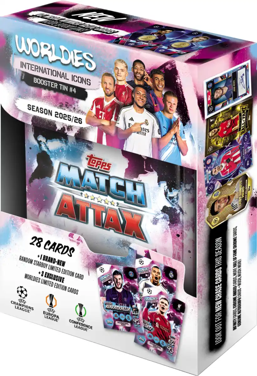 Bild 3 von Topps Match Attax UEFA Champions League Worldies Mini Tin 25/26