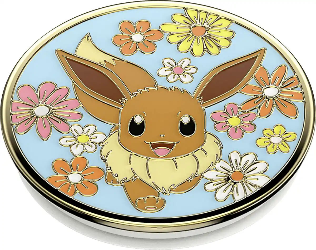 Bild 3 von PopSockets PopGrip - ausziehbare Handyhalterung - Enamel Floral Eevee
