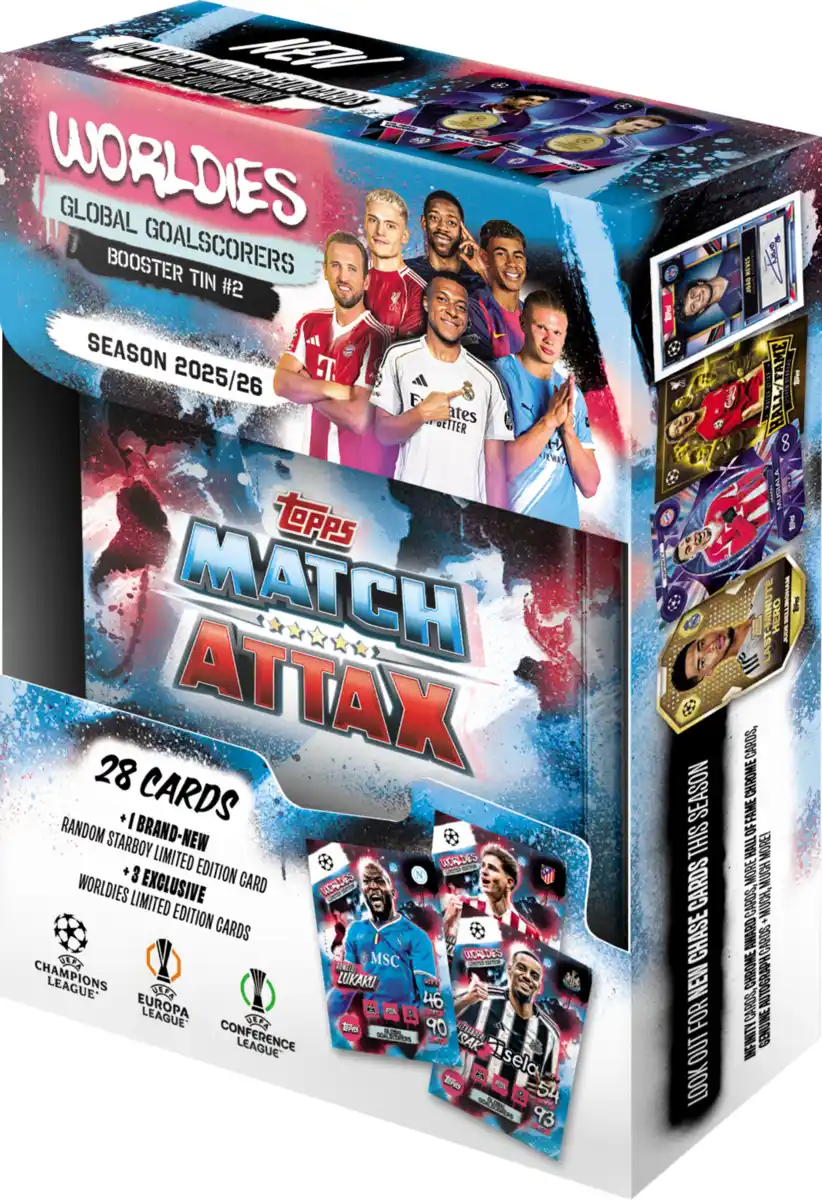 Bild 1 von Topps Match Attax UEFA Champions League Worldies Mini Tin 25/26