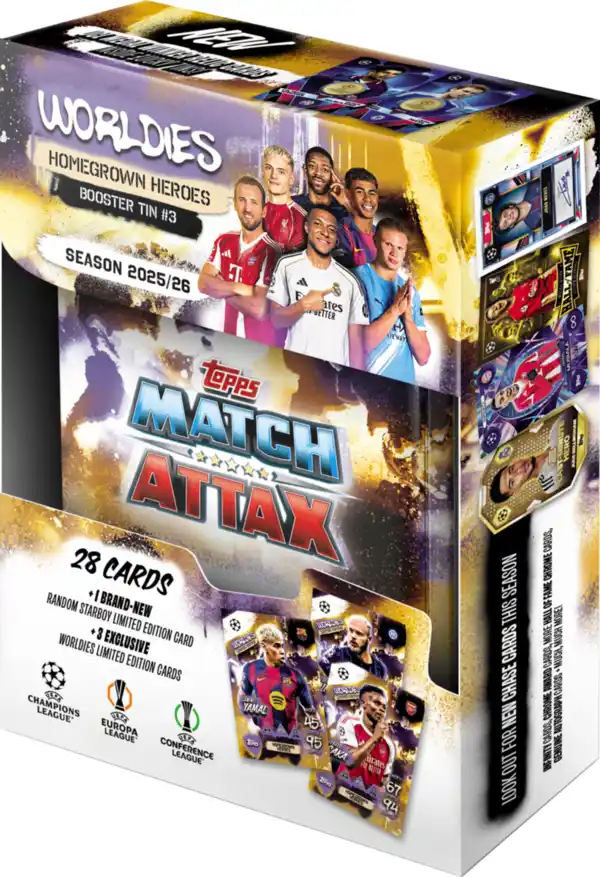 Bild 4 von Topps Match Attax UEFA Champions League Worldies Mini Tin 25/26