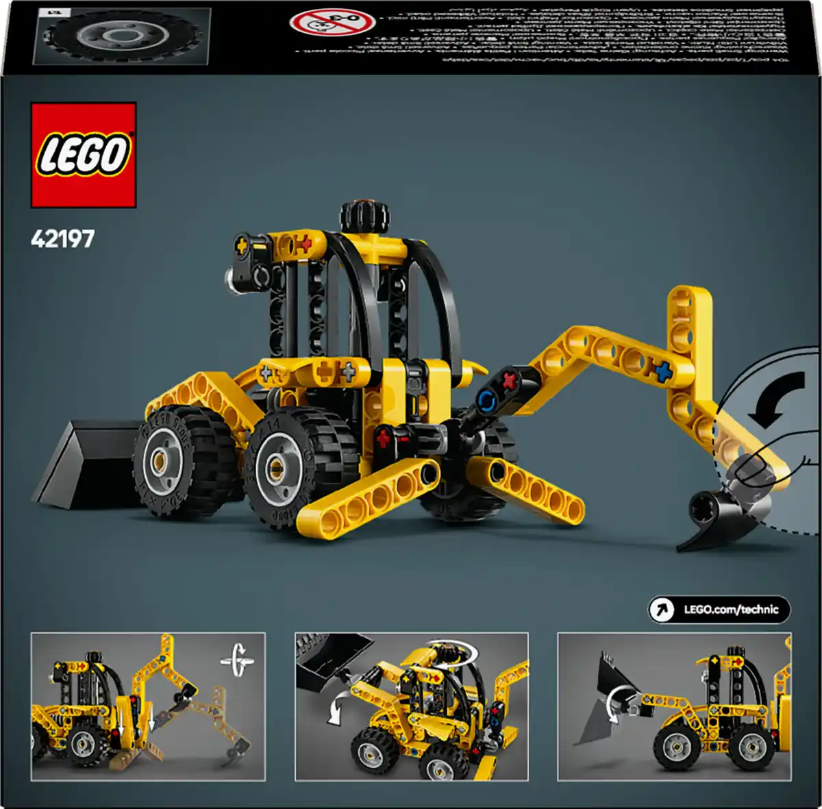Bild 3 von LEGO TECHNIC 42197 Baggerlader