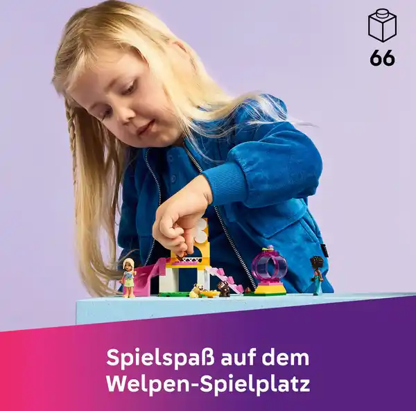 Bild 4 von LEGO Friends 42665 Welpenspielplatz