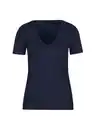 Bild 1 von Trigema T-Shirt TRIGEMA V-Shirt aus Baumwolle/Elastan