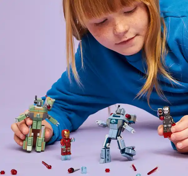 Bild 4 von LEGO Marvel 76320 Iron Man & War Machine vs. Hammer-Drohnen