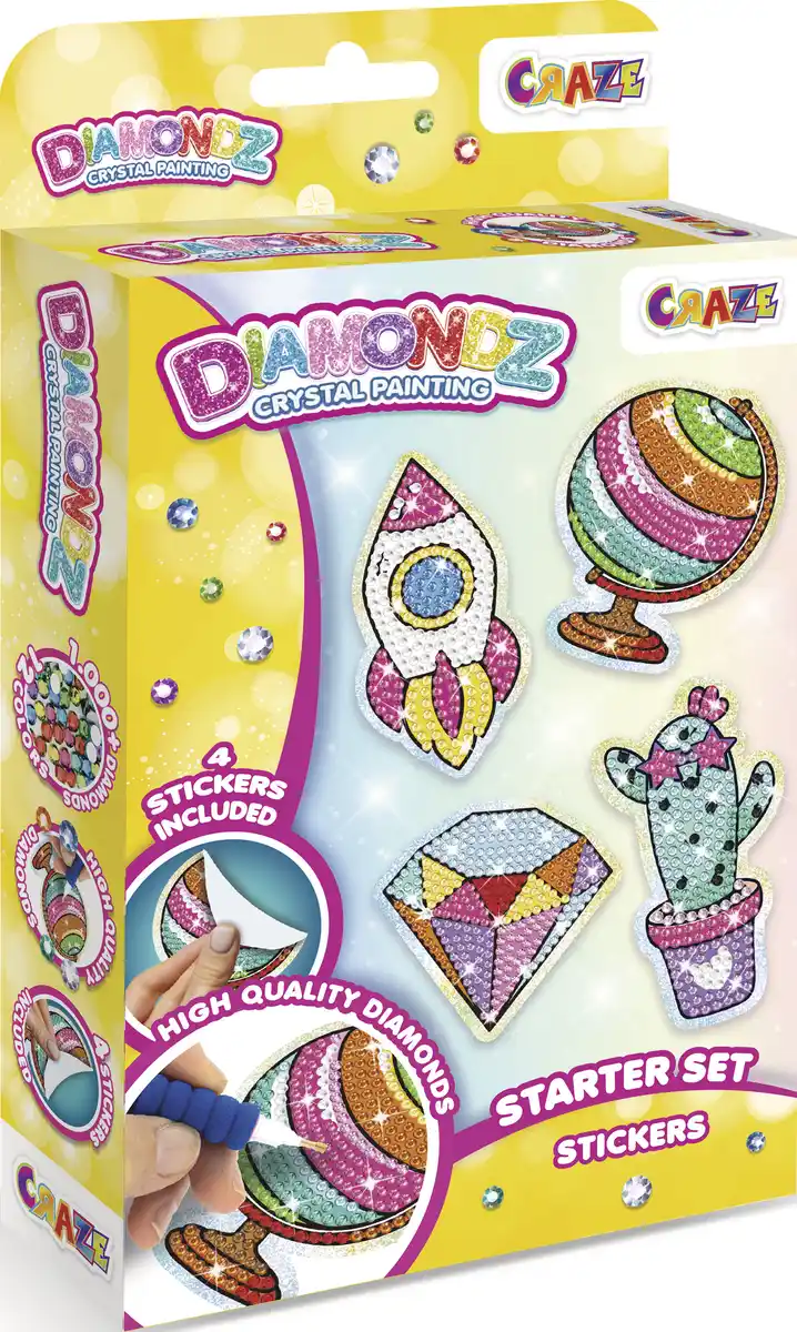 Bild 1 von CRAZE DIAMONDZ - Starter Set Stickers