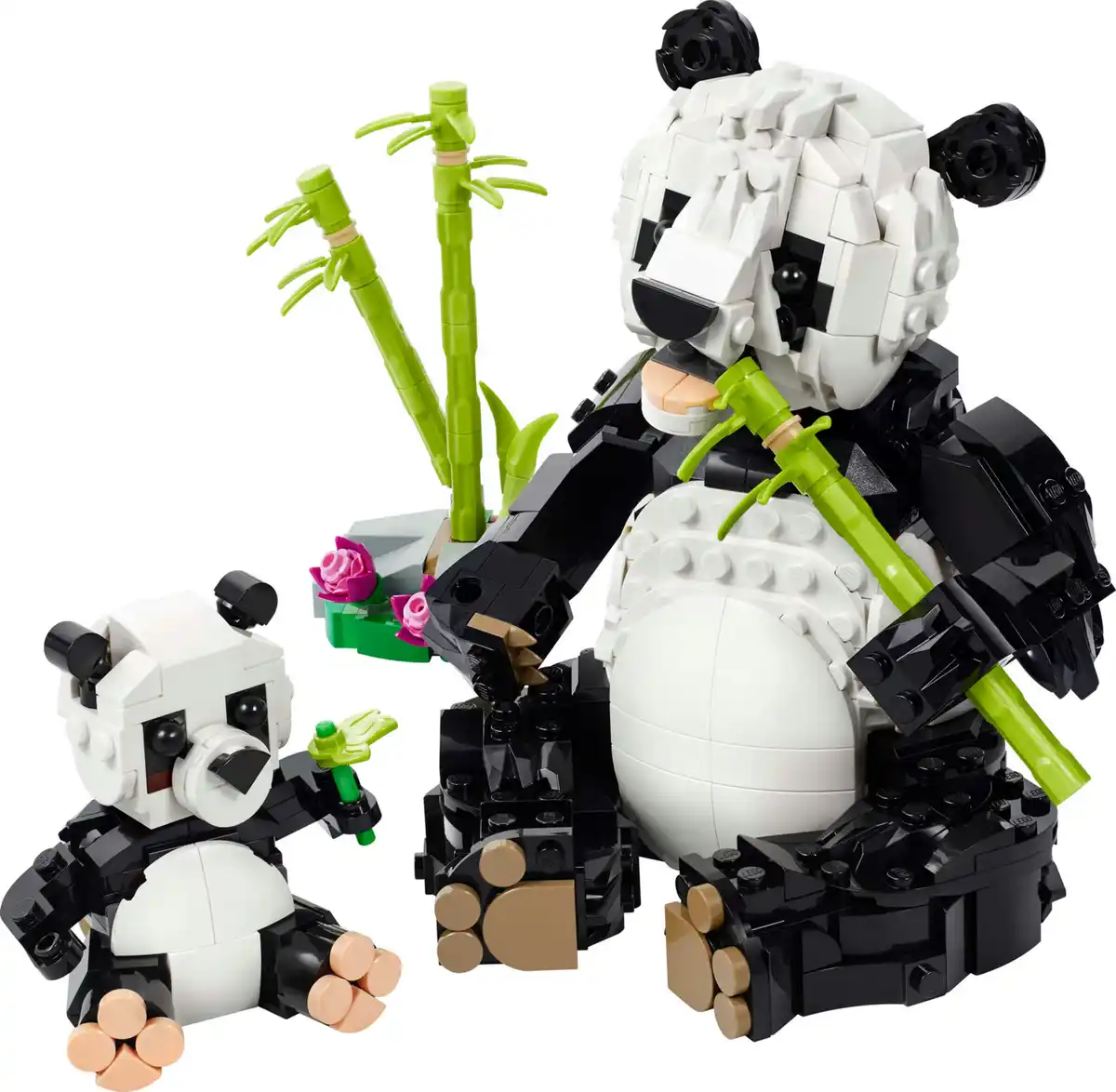 Bild 2 von LEGO CREATOR 31165 Wilde Tiere: Pandafamilie