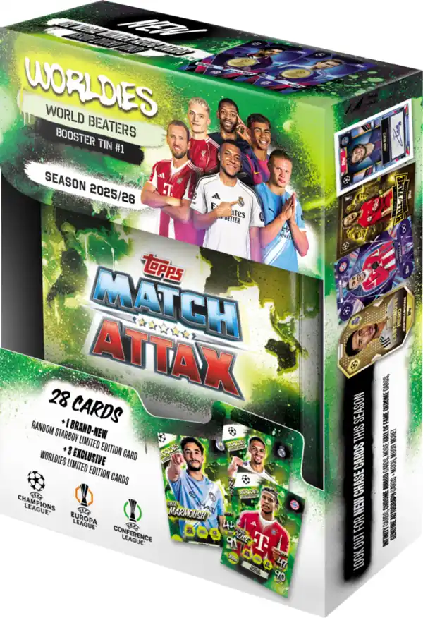 Bild 2 von Topps Match Attax UEFA Champions League Worldies Mini Tin 25/26