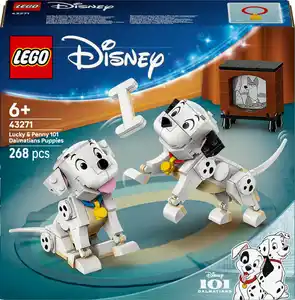 LEGO 43271 Die Welpen Lucky und Penny aus 101 Dalmatiner