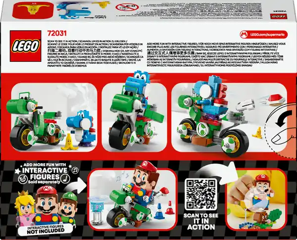 Bild 3 von LEGO SUPER MARIO 72031 Mario Kart™ – Yoshi–Bike
