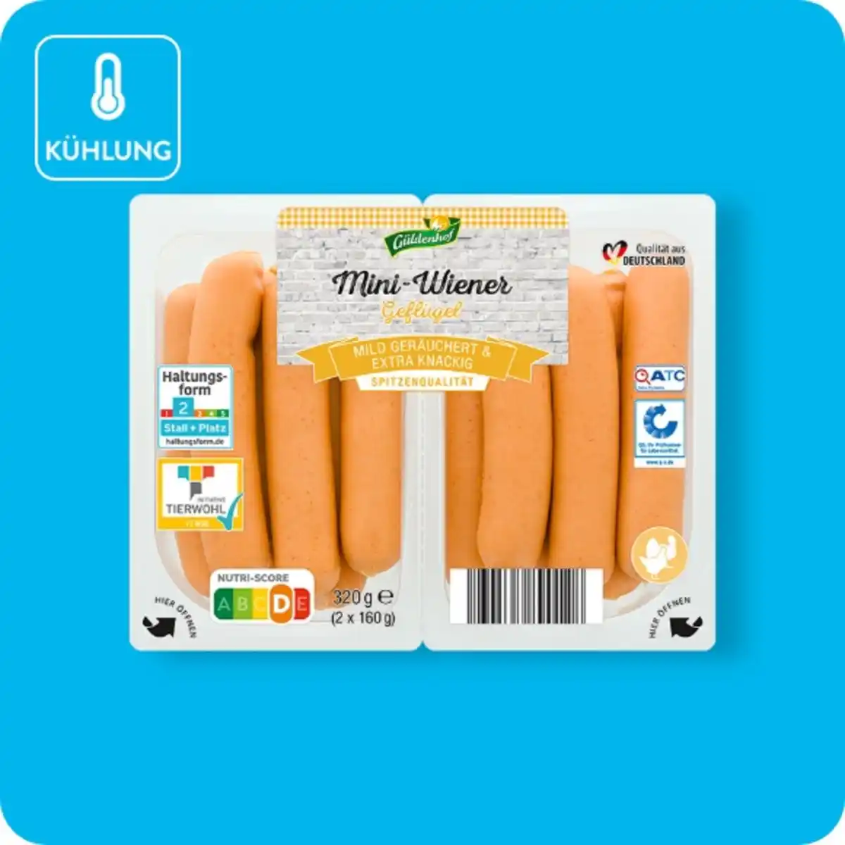 Bild 1 von GUT DREI EICHEN / GÜLDENHOF Mini-Wiener, Geflügel oder Klassik