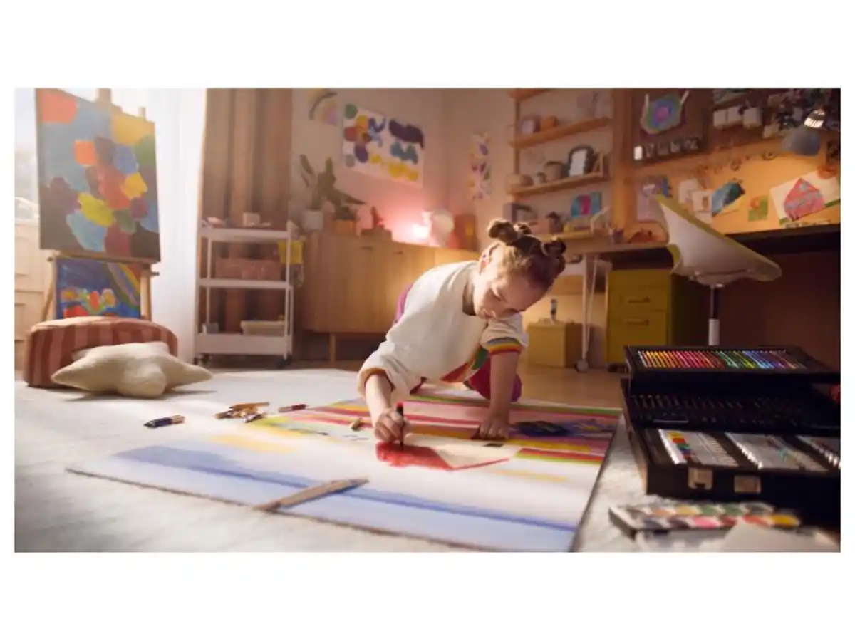 Bild 2 von crelando® Malkoffer mit Farben Premium