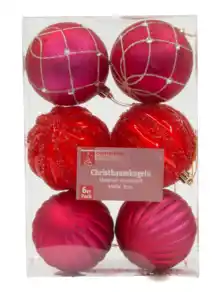 Christbaumkugeln 6erPack