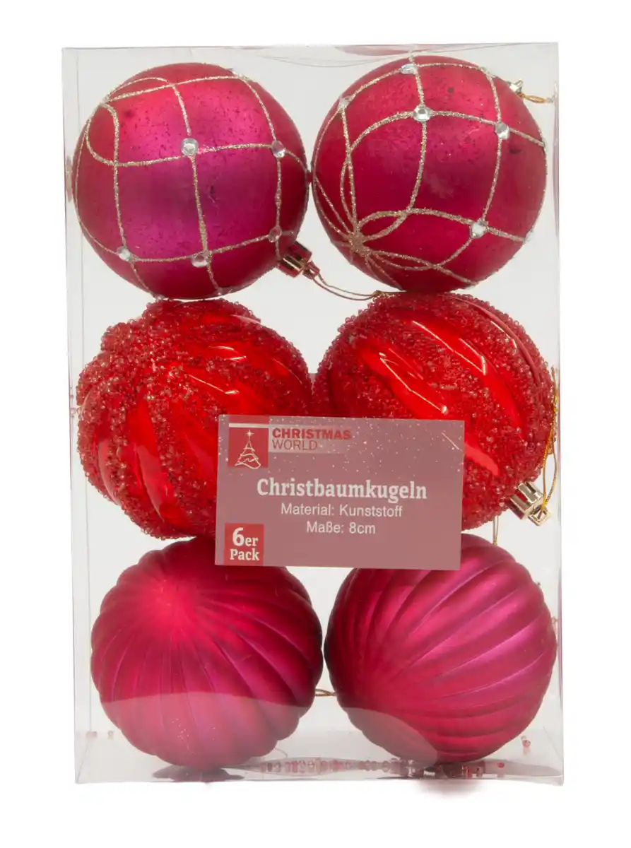 Bild 1 von Christbaumkugeln 6erPack