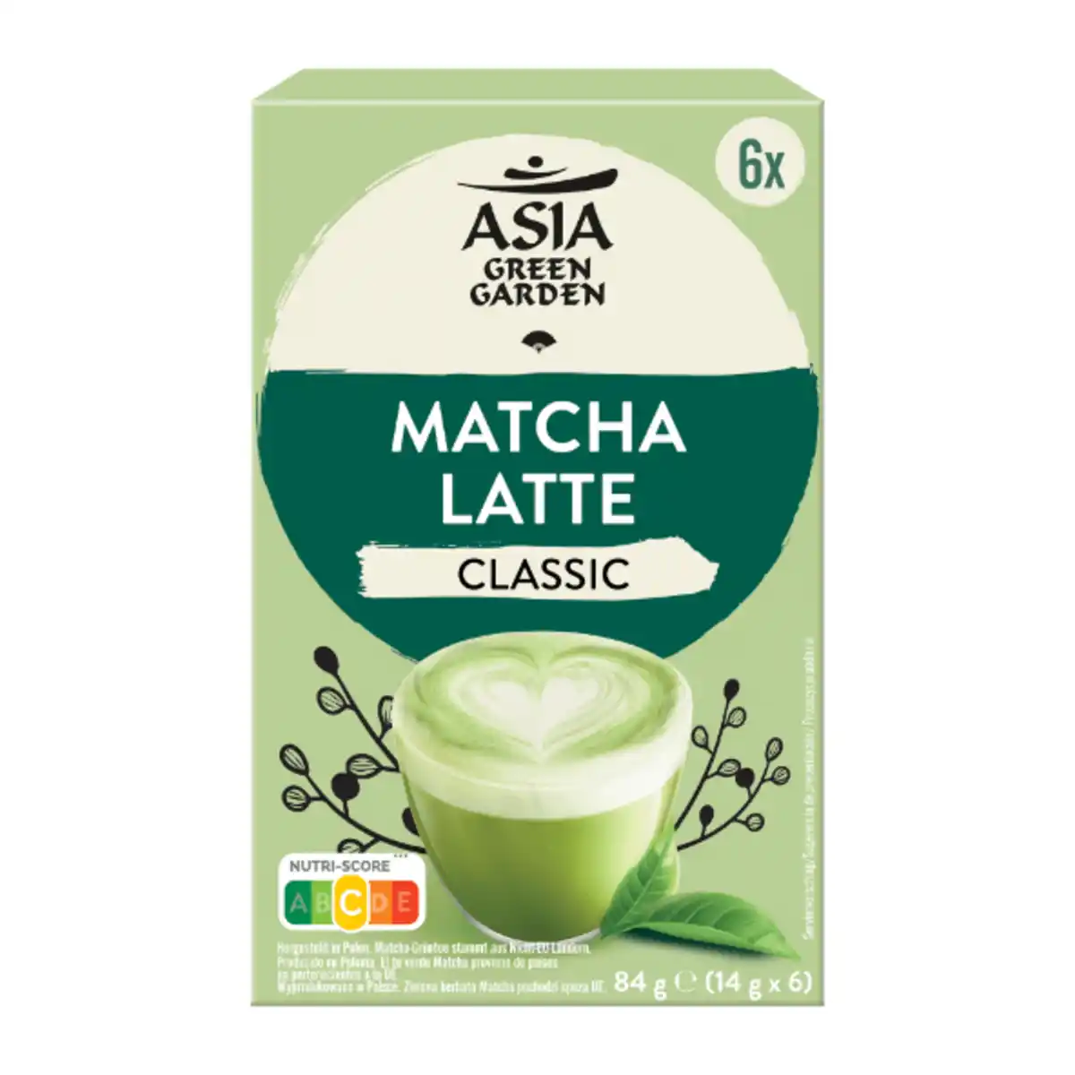 Bild 2 von ASIA GREEN GARDEN Matcha Latte 84g