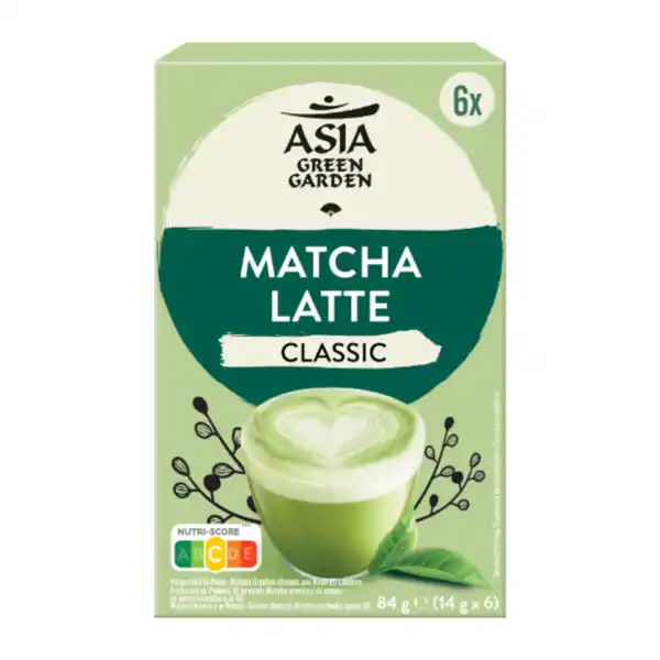 Bild 2 von ASIA GREEN GARDEN Matcha Latte 84g