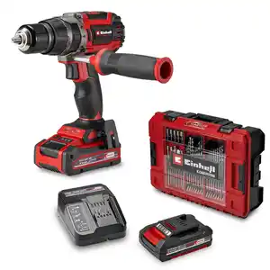 Einhell Professional Akku-Schlagbohrschrauber Mobile Werkstatt TP-CD 18/70 Li-i BL+70 Set