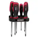 Bild 1 von Kraft Werkzeuge Durchgangsschraubendreher-Set 6tlg.